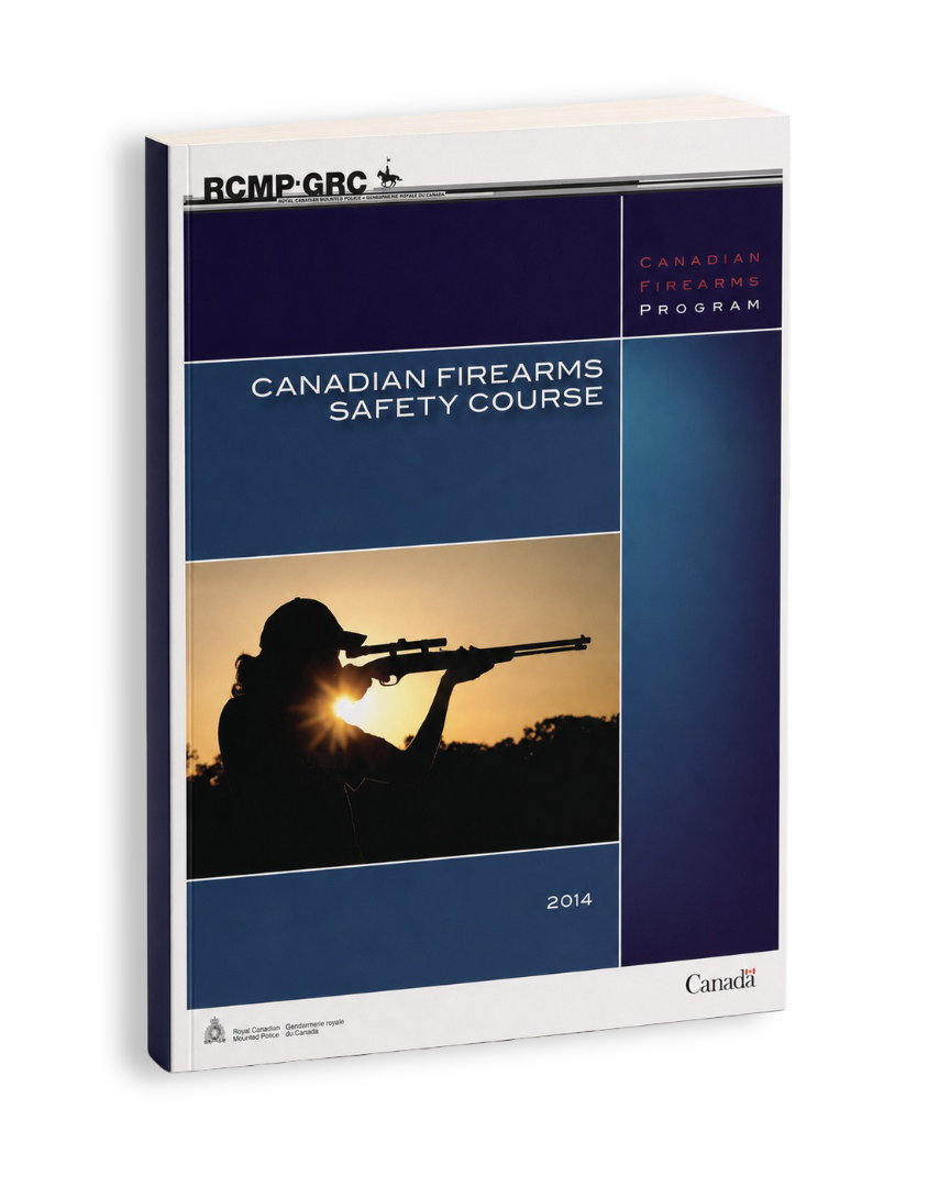 Cover of the Canadian Firearms Safety Course student handbook
